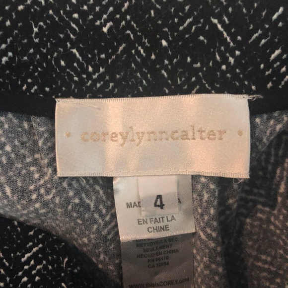 Corey Lynn Calter Town Square Shorts Skort Black - Picture 4 of 7